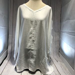 SOFT SURROUNDINGS Designer Tunic 3X 100% Cotton